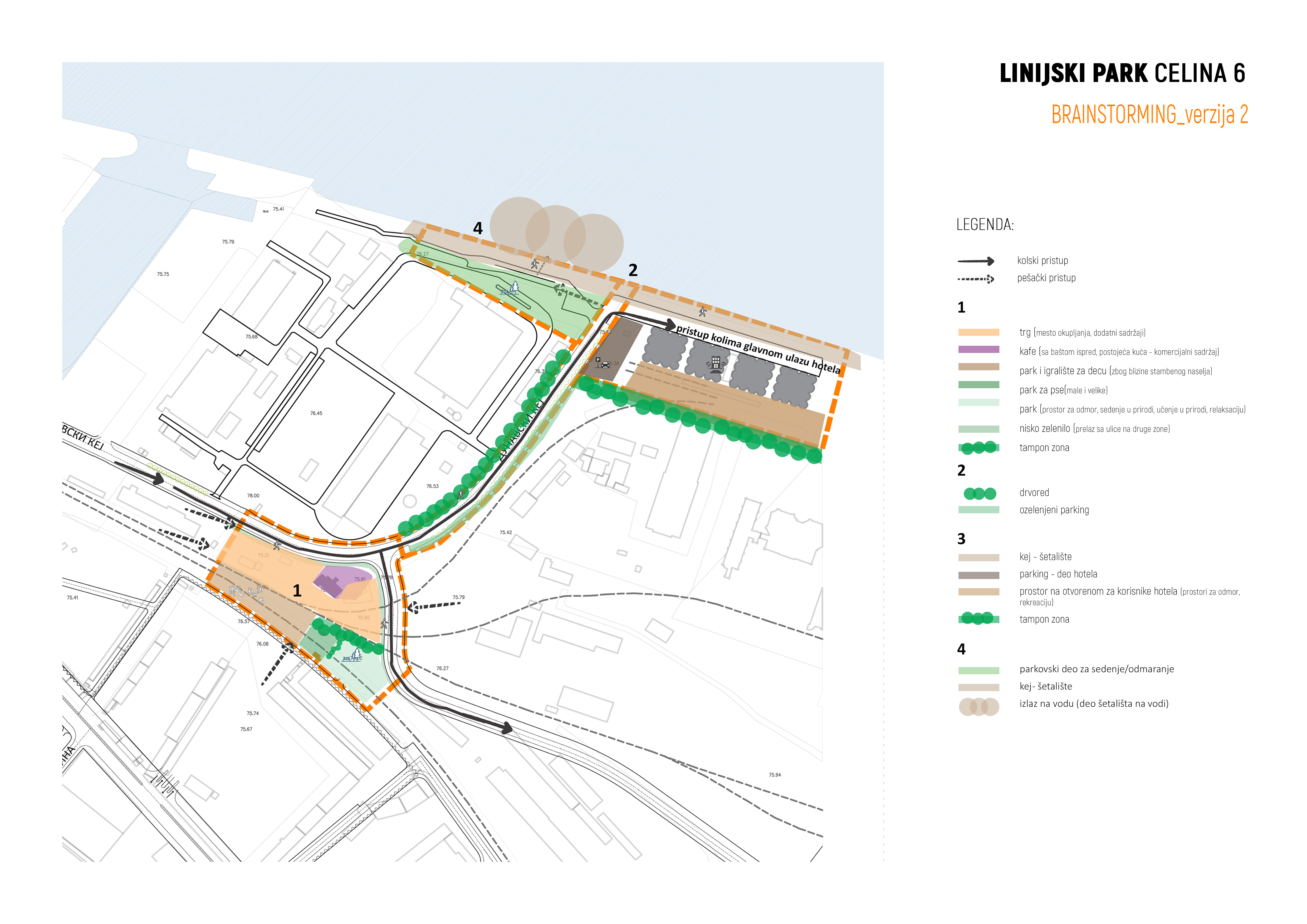 Project for Zone 6: Belgrade Linear park.-6