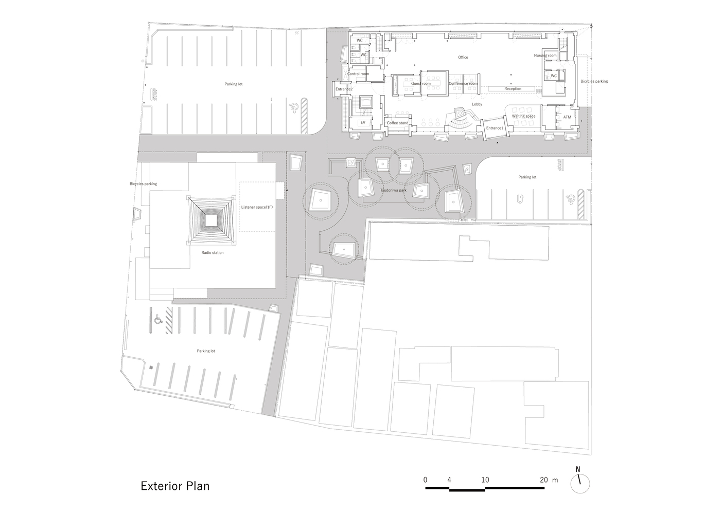 银行总部改造丨日本丨HAGISO-46