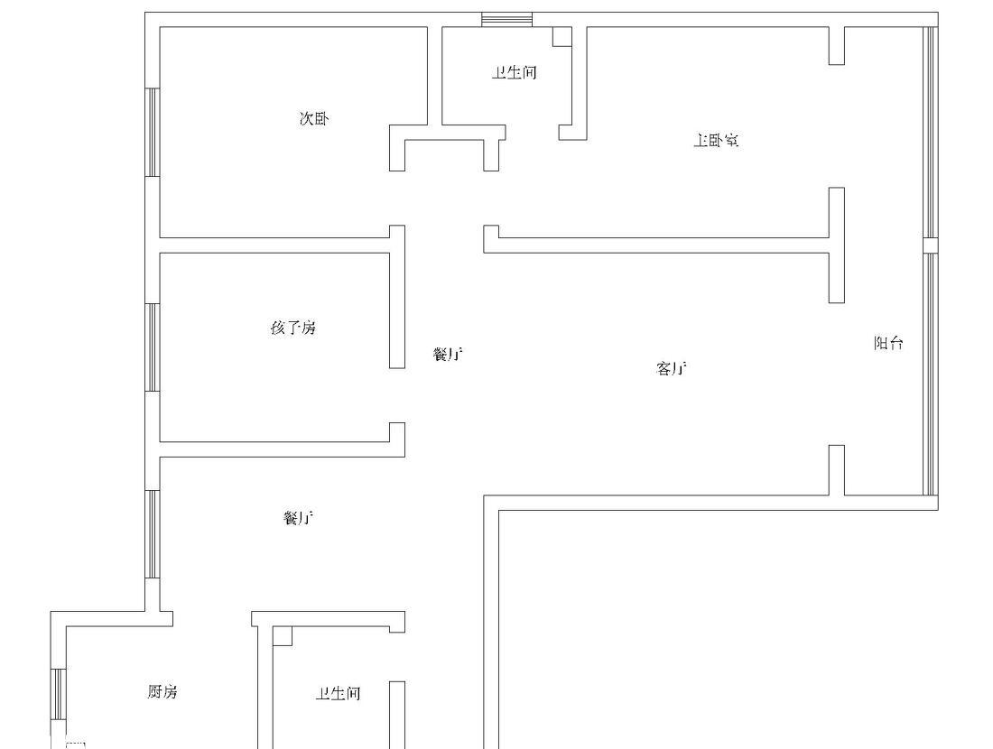 
石家庄实创装饰韵泽苑法式装修 -6