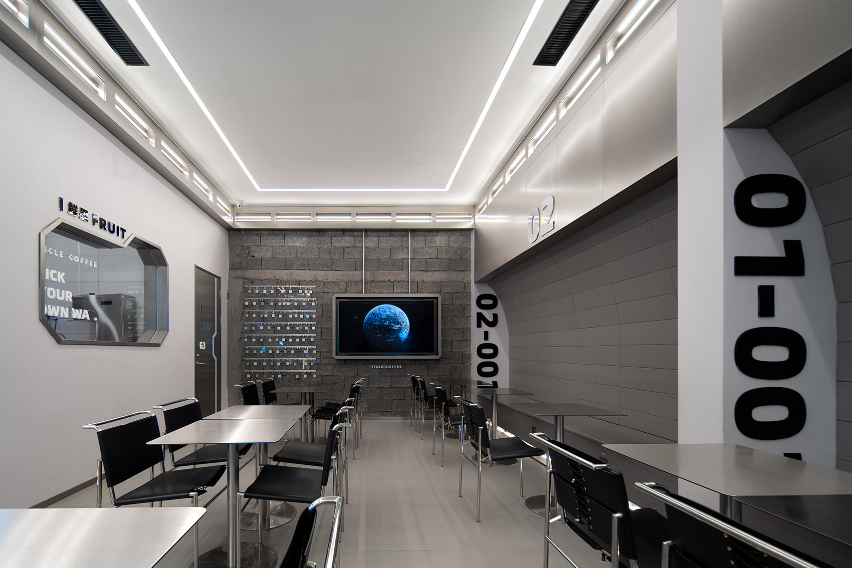 Ticle Coffee系列店设计丨中国沈阳丨大观建筑设计-36