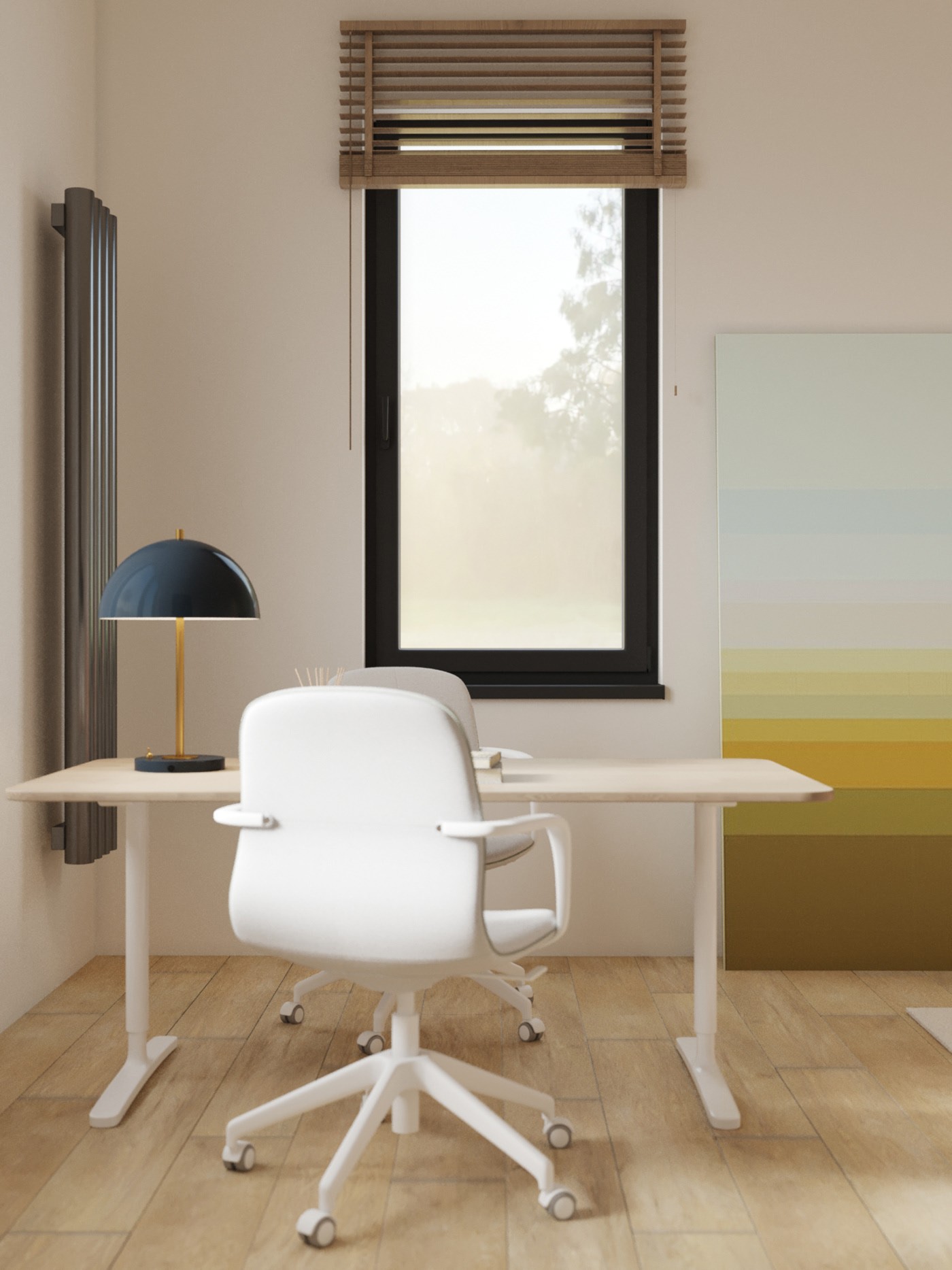 原木与绿色打造清新舒适居住空间-22