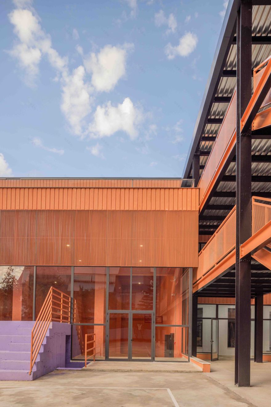 帕尔蒂扎尼高中丨阿尔巴尼亚地拉那丨Loft Architects-23