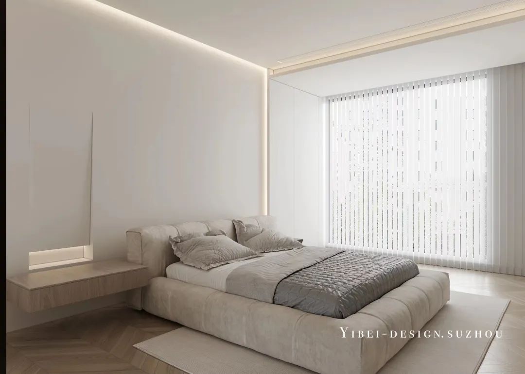 纯白极简原木空间家装设计丨中国苏州丨YIBEI DESIGN-32