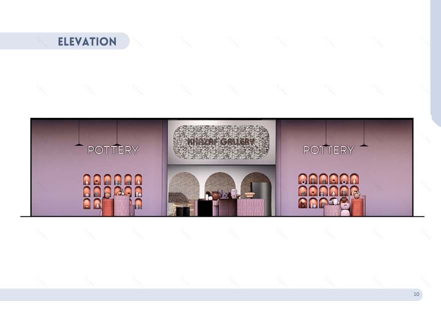 Khazaf Gallery室内设计丨埃及开罗-16