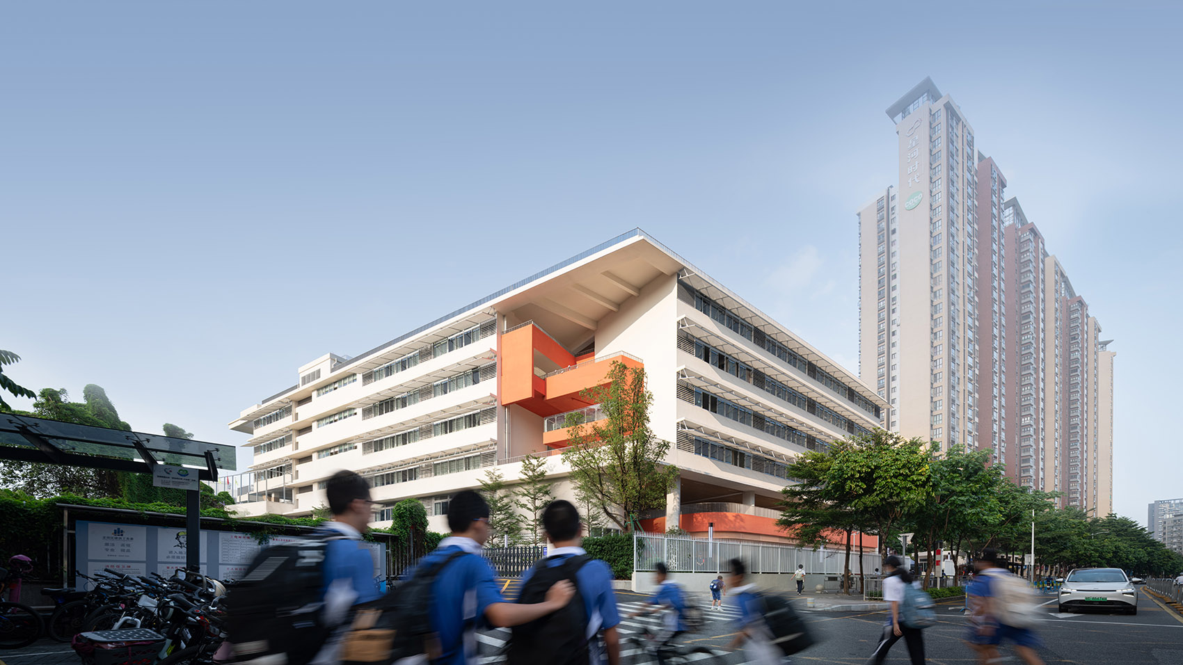 星河学校丨中国深圳丨畎亩建筑（方案）,中国建筑科学研究院（施工图）-8