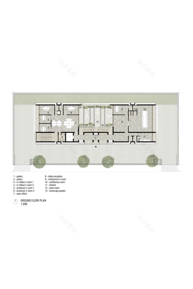 新德里 ICRIER 办公大楼 | 自然通风与环保设计-30