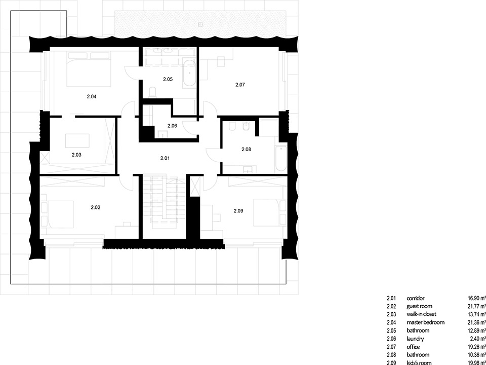 克拉科夫白色住宅丨波兰克拉科夫丨波兰UCEES建筑事务所-60