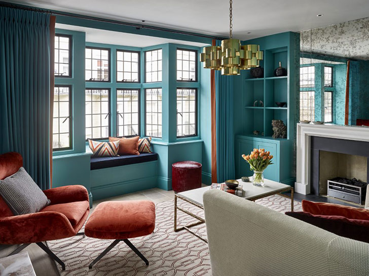 伦敦翠绿色调设计惊艳亮相-3