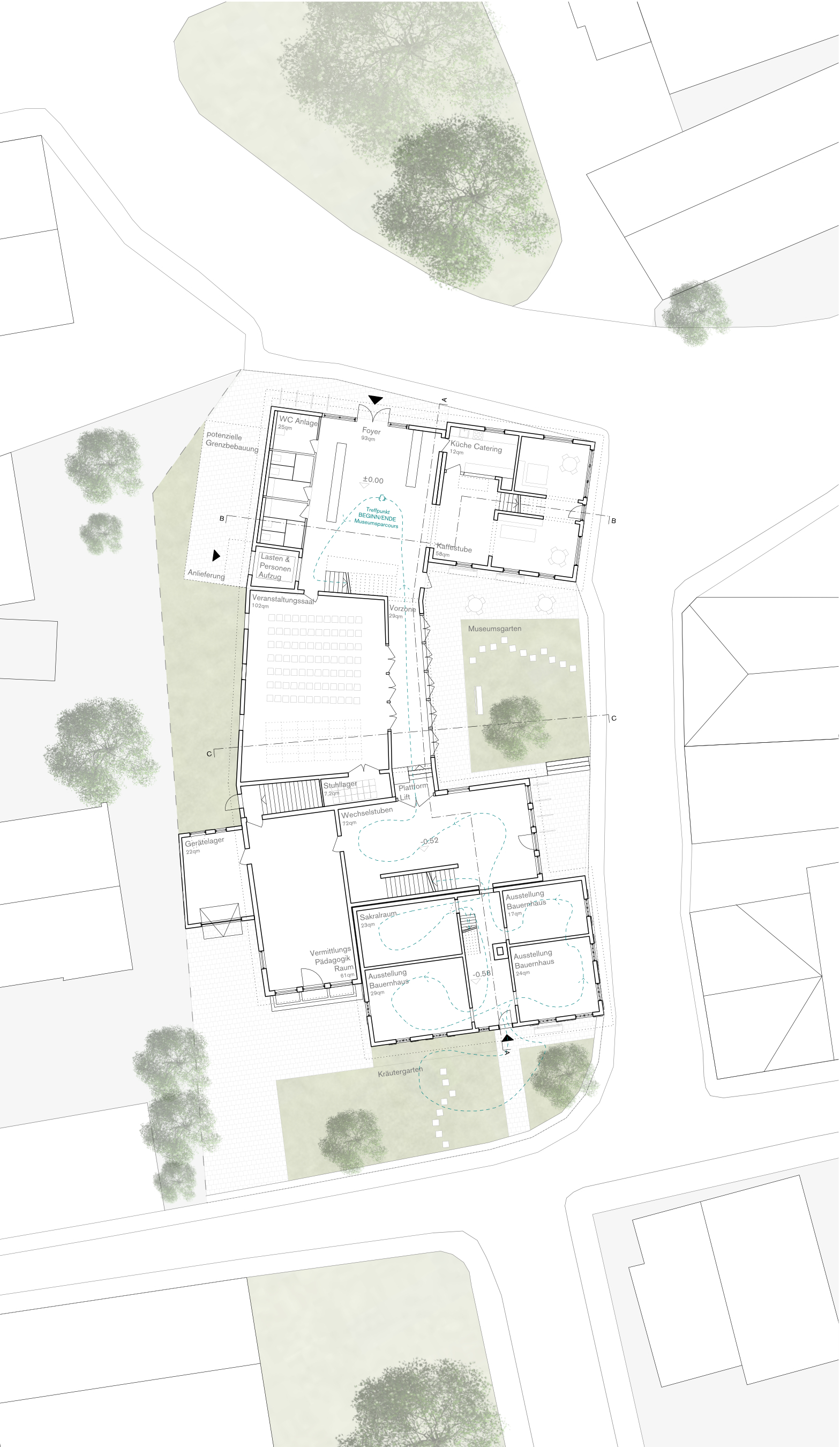 阿尔卑斯山城松特霍芬博物馆丨德国丨Andreas Ferstl Architekten-20