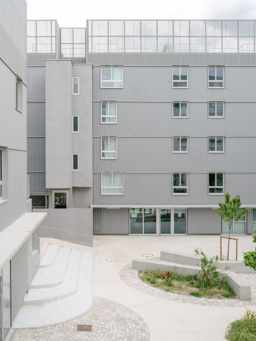 塞尔吉学生宿舍丨法国丨graal architecture-43