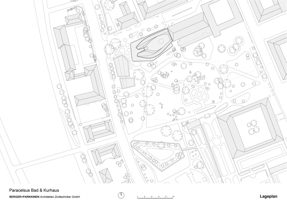 奥地利萨尔茨堡 Paracelsus Bad & Kurhaus 公共浴场 | 景观、可持续性与设计之美-9
