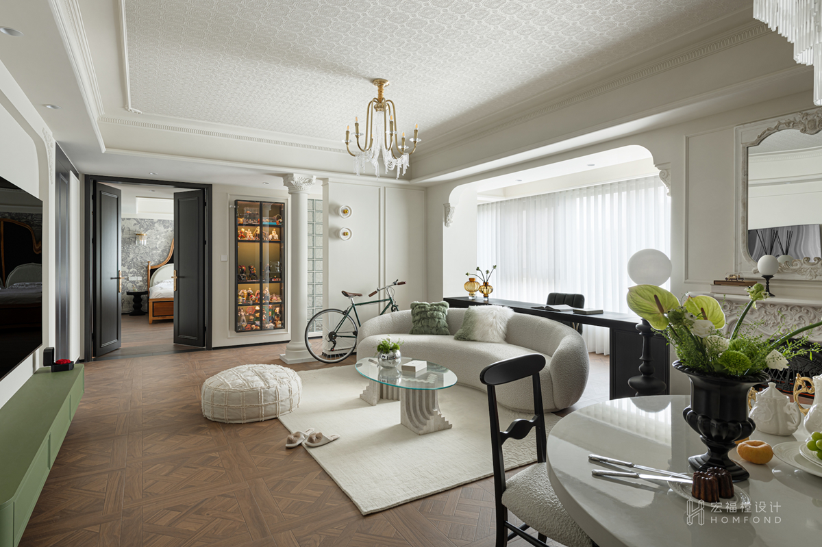 宏福樘实景 · June · 140㎡四室改两室丨中国成都丨宏福樘设计-49