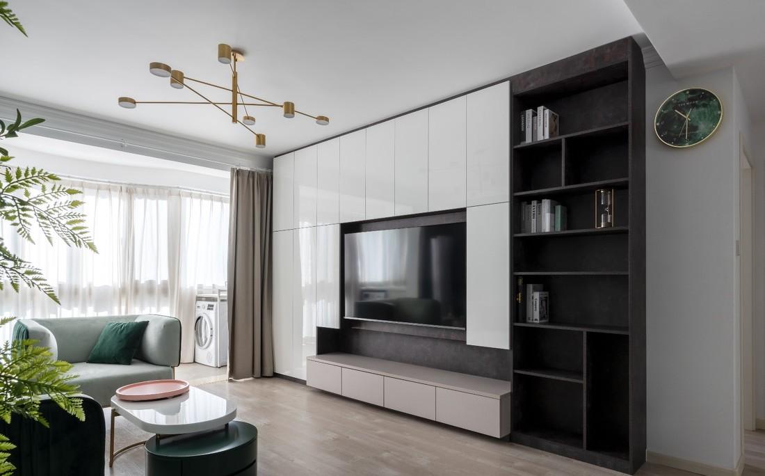 小户型 Spring 玄关餐厅厨房一体化设计-8