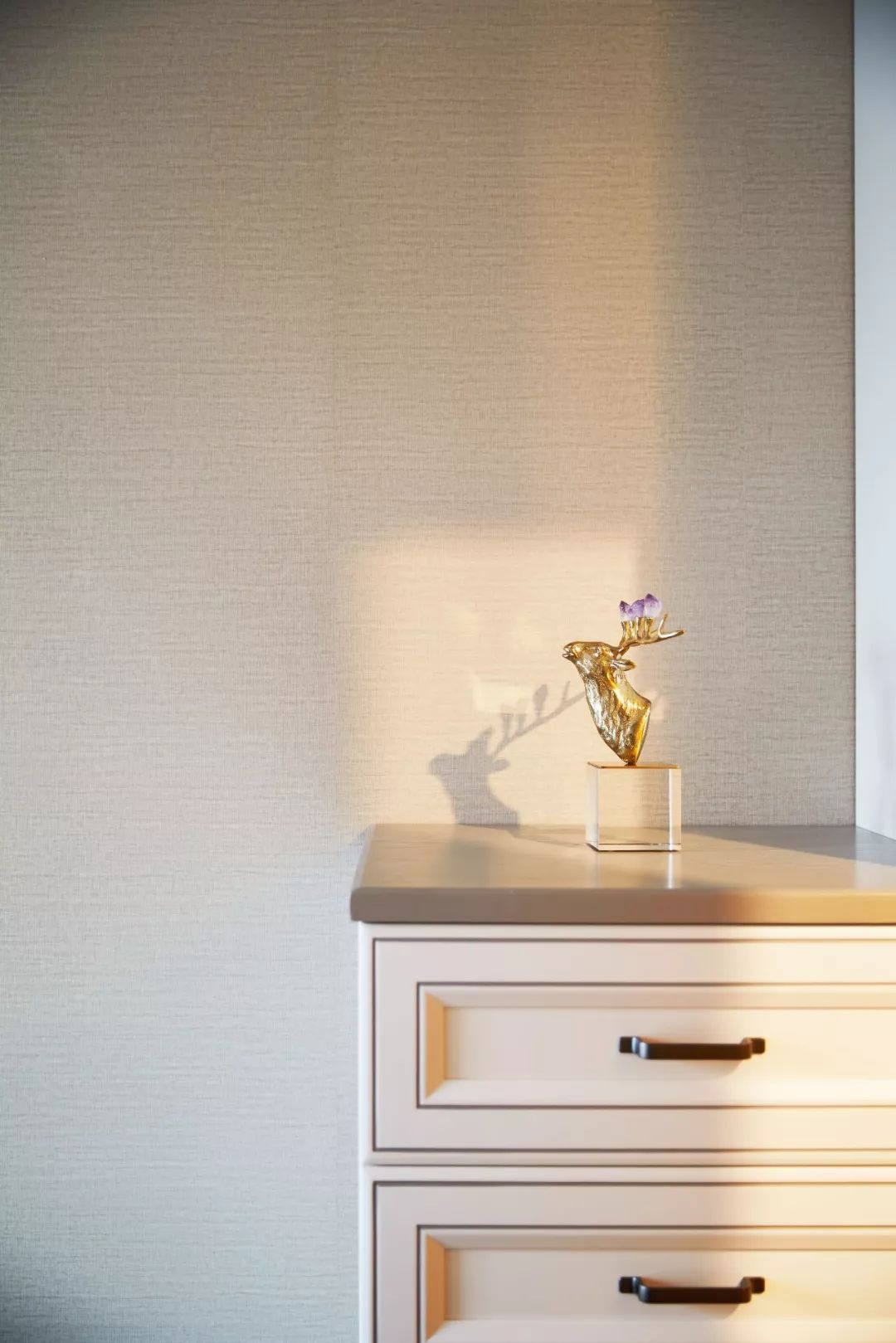 143㎡轻奢主义，细节中的优雅生活  申远软装设计-18