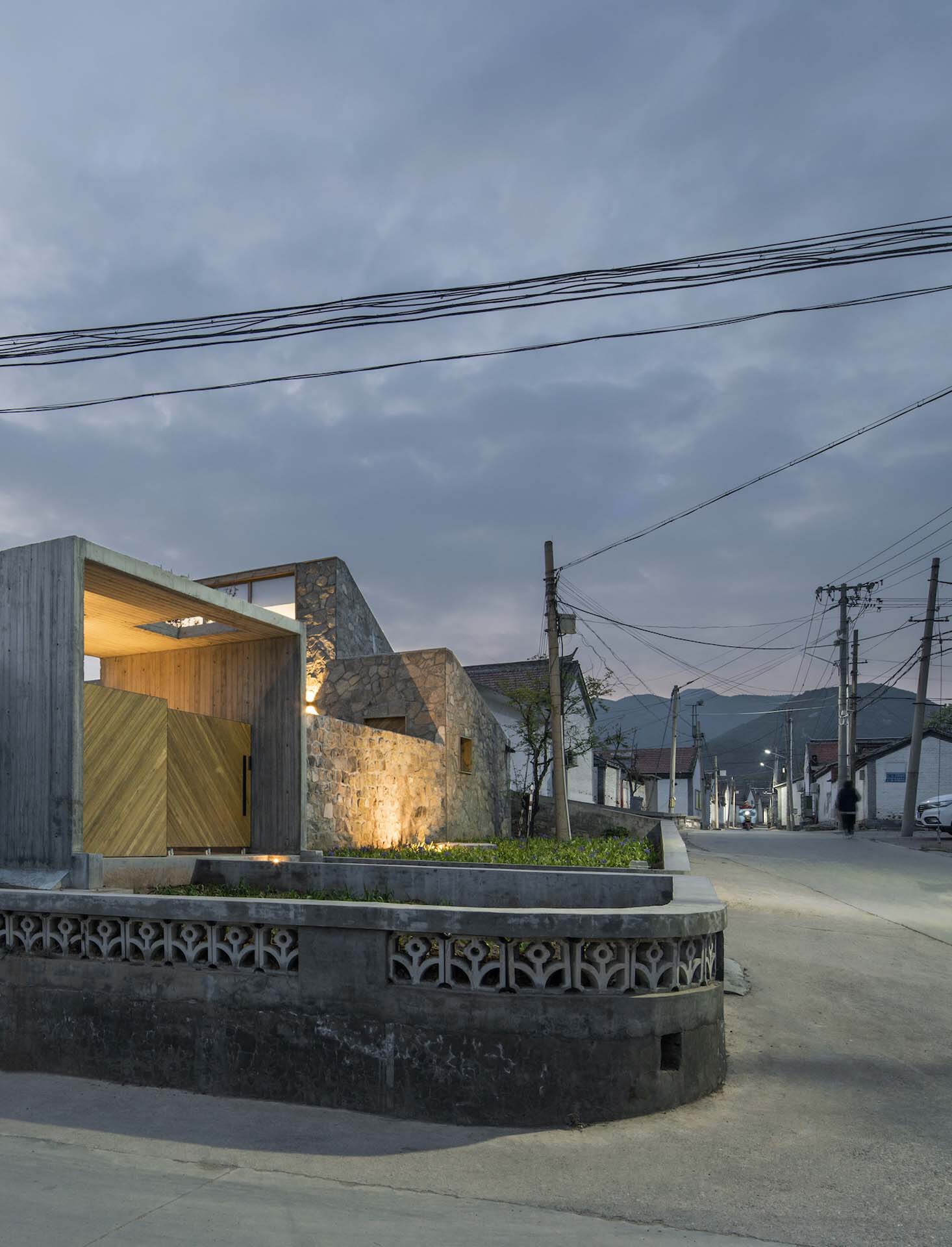 折叠式屋顶庭院住宅丨中国北京丨MAT Office-40