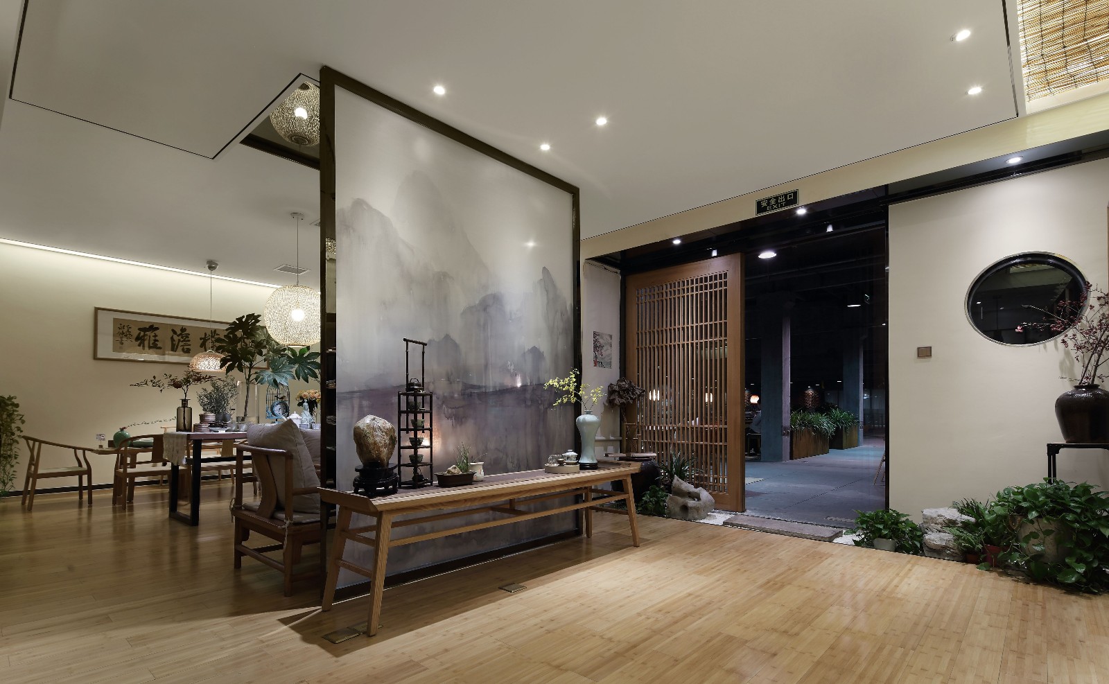 赏茶茶室 | 静雅新中式,品茗交友共赏境-3