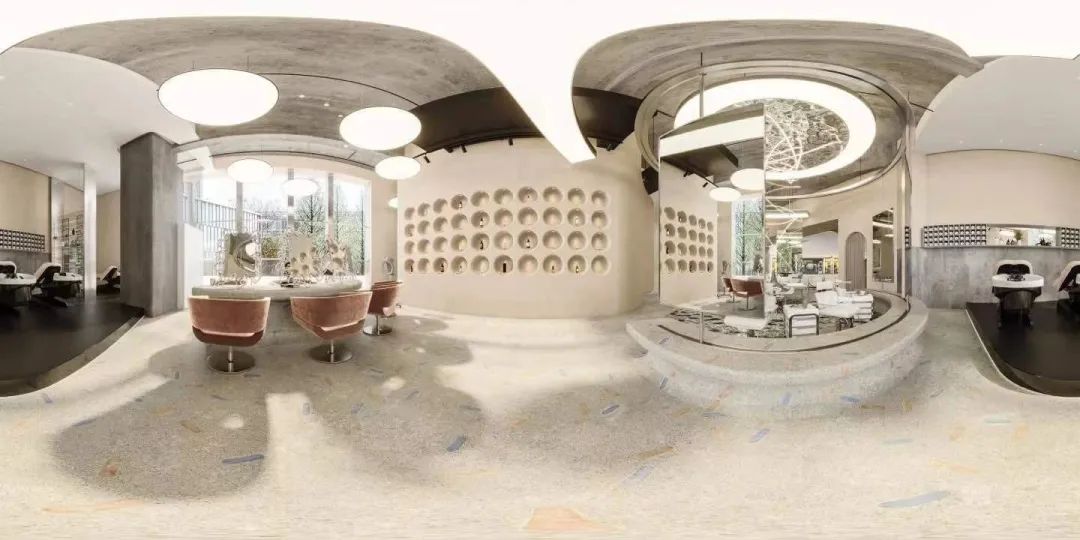 美容理发店精致设计丨半杯水工作室-51