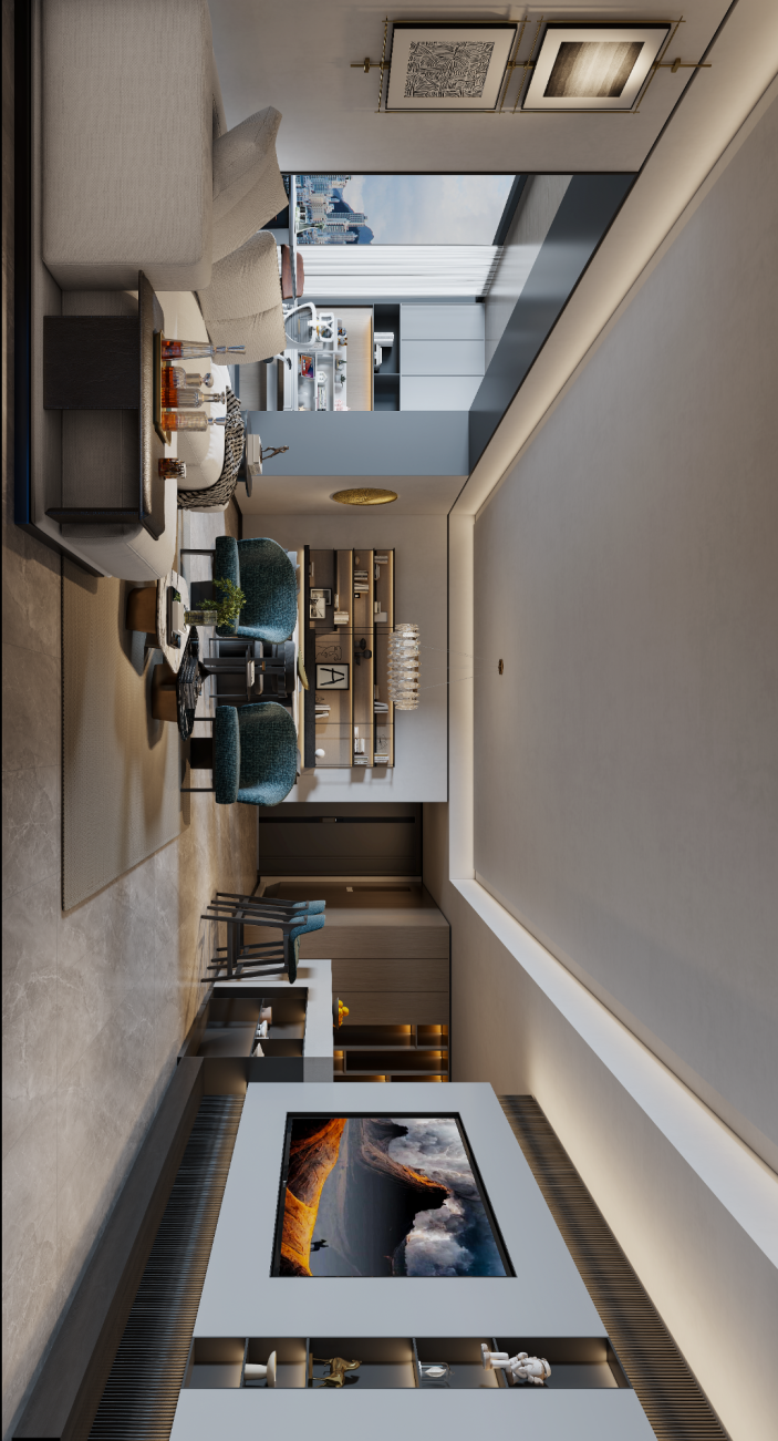 思丽新作|长江中心里的江景大平层-21