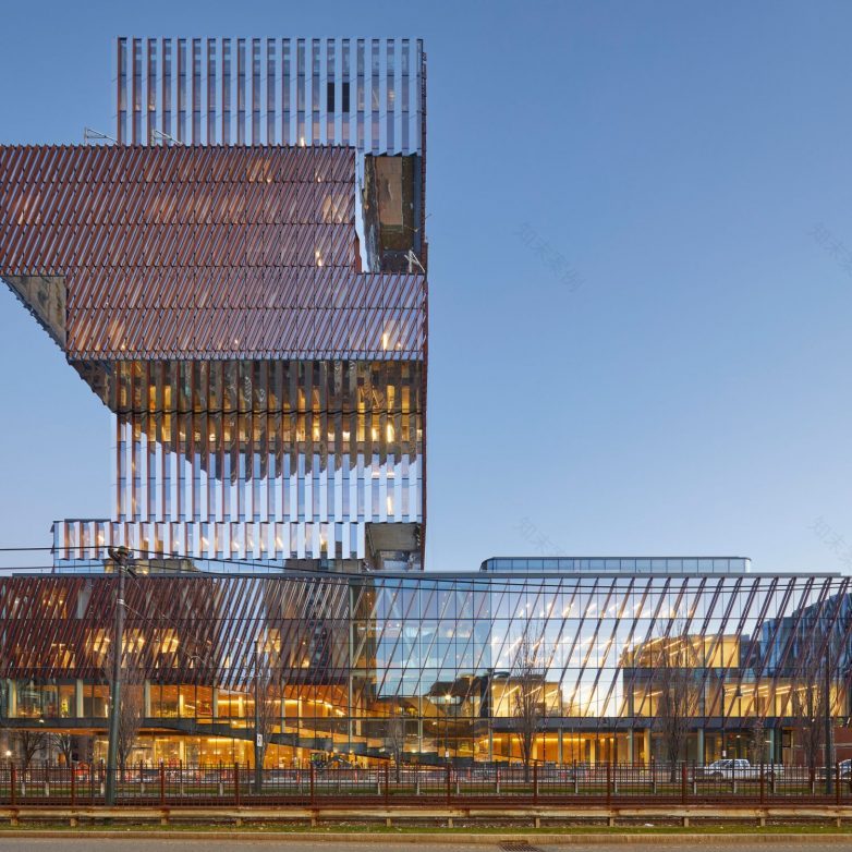 波士顿大学计算机与数据科学中心丨美国波士顿丨加拿大建筑工作室KPMB-12