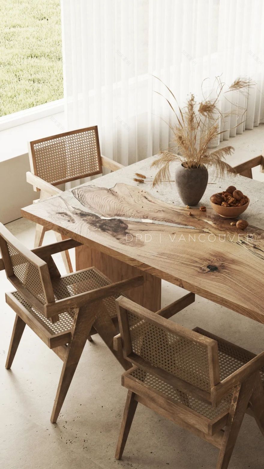 温哥华梁宅 | 简约侘寂,与自然共融-16