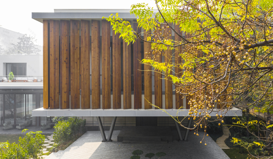 地球与玻璃屋丨印度新德里丨Studio Lotus-39