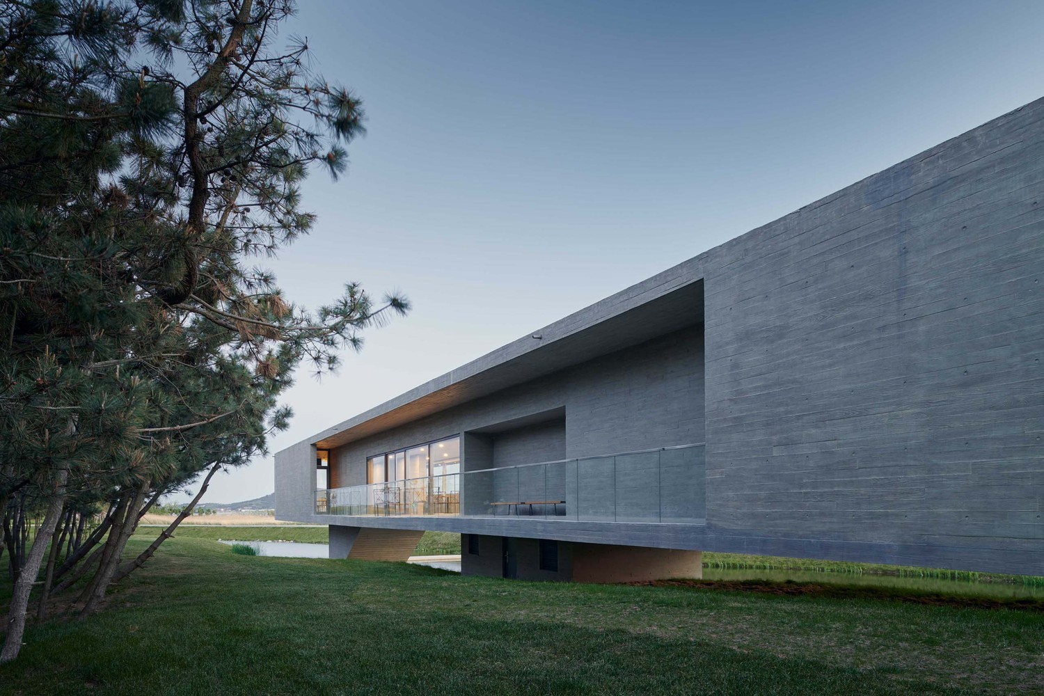 迹·建筑事务所 | 天鹅湖湿地公园景观廊及观鸟塔-16