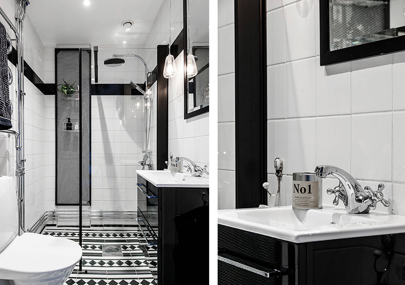 斯德哥尔摩 53 平米时尚冷色调公寓-16