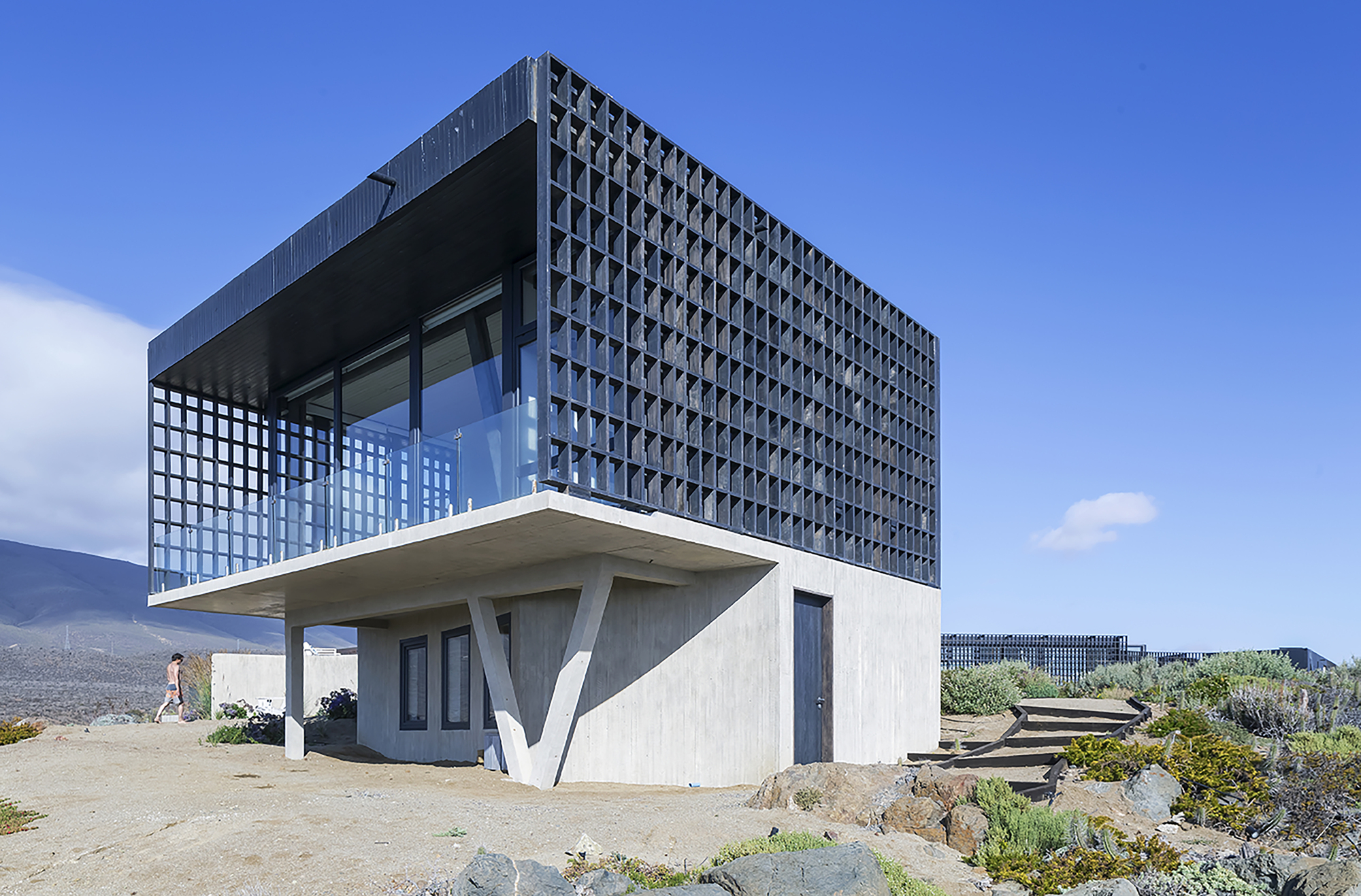 圆形之屋丨智利丨LAND Arquitectos-43