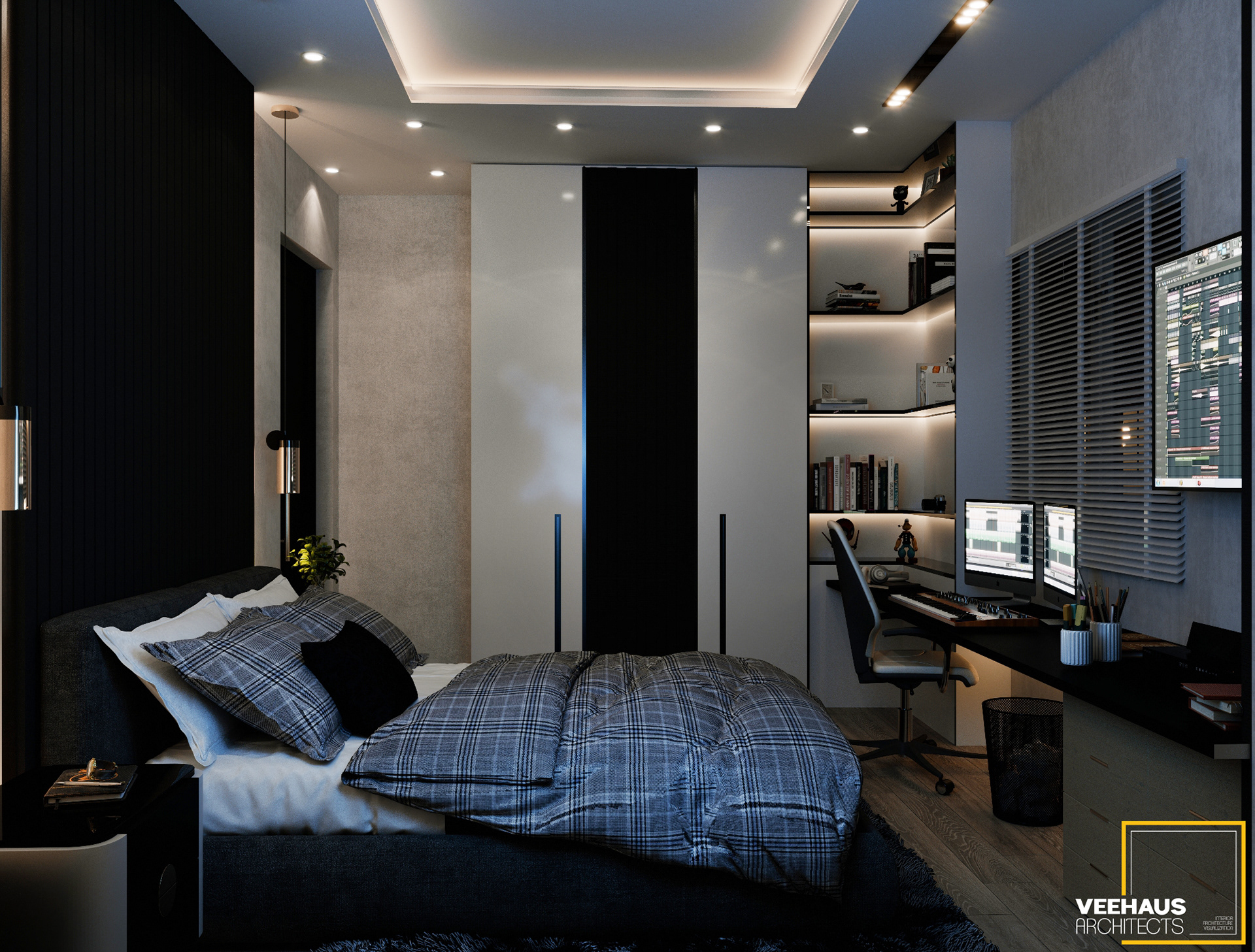 游戏室丨Veehaus Architects-10