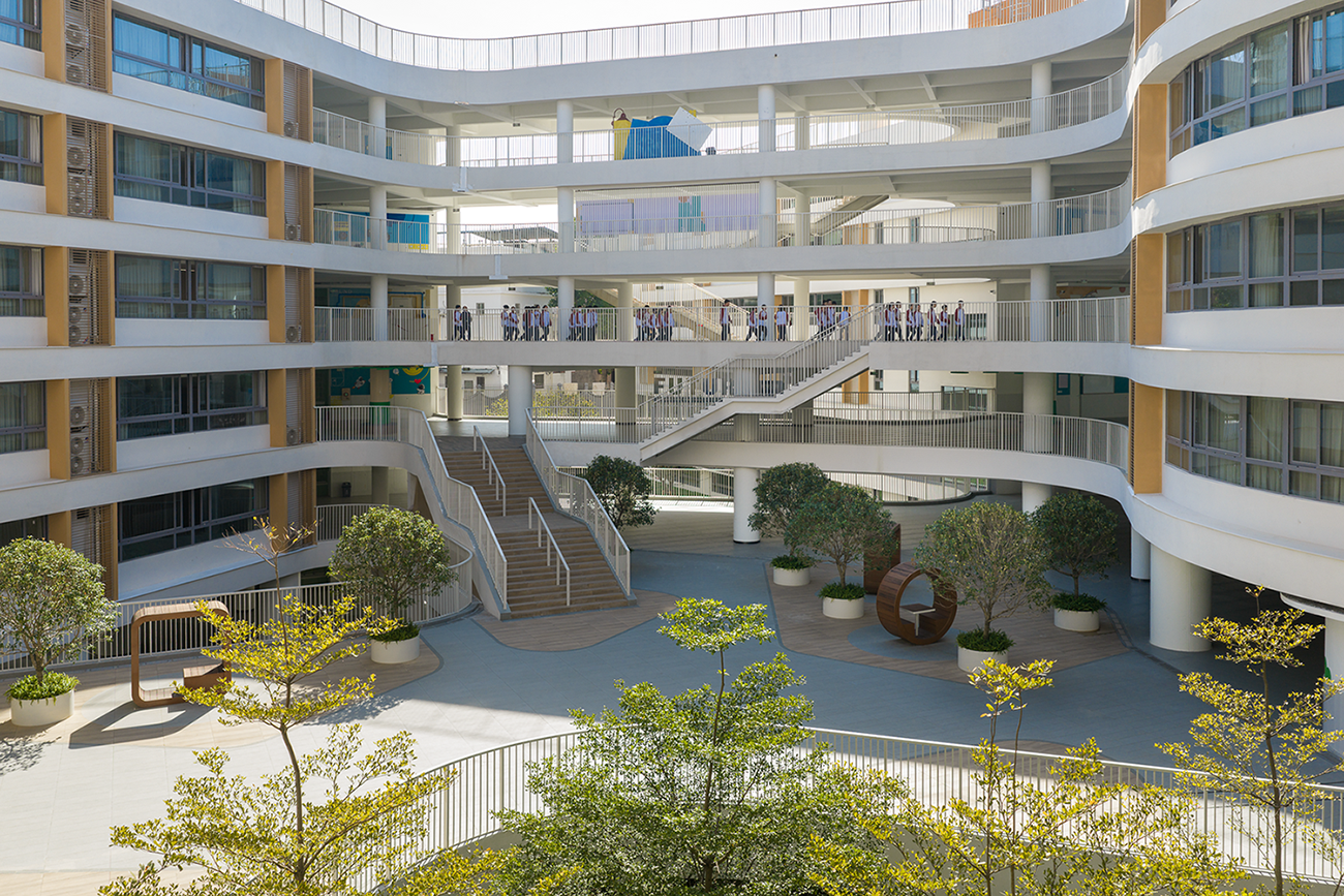 华中师范大学东莞东城学校景观设计丨中国东莞丨里表都会(北京)规划设计咨询有限公司-9