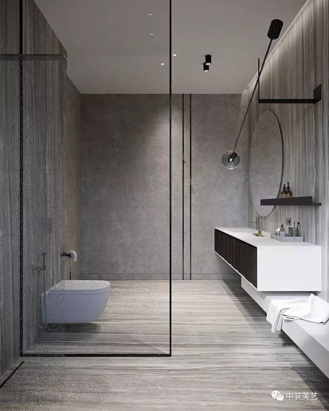 Color / 跟着大师学软装-750㎡高级灰别墅，越极简，越奢华！-79