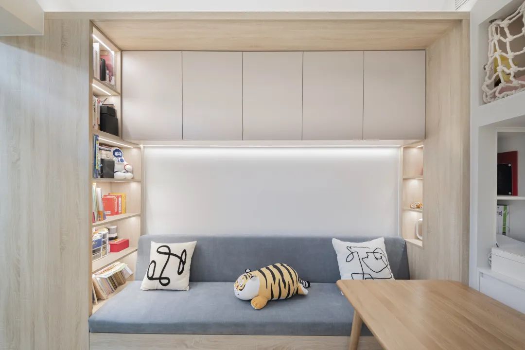 60㎡三口之家的逆袭丨中国北京丨恒田设计-30