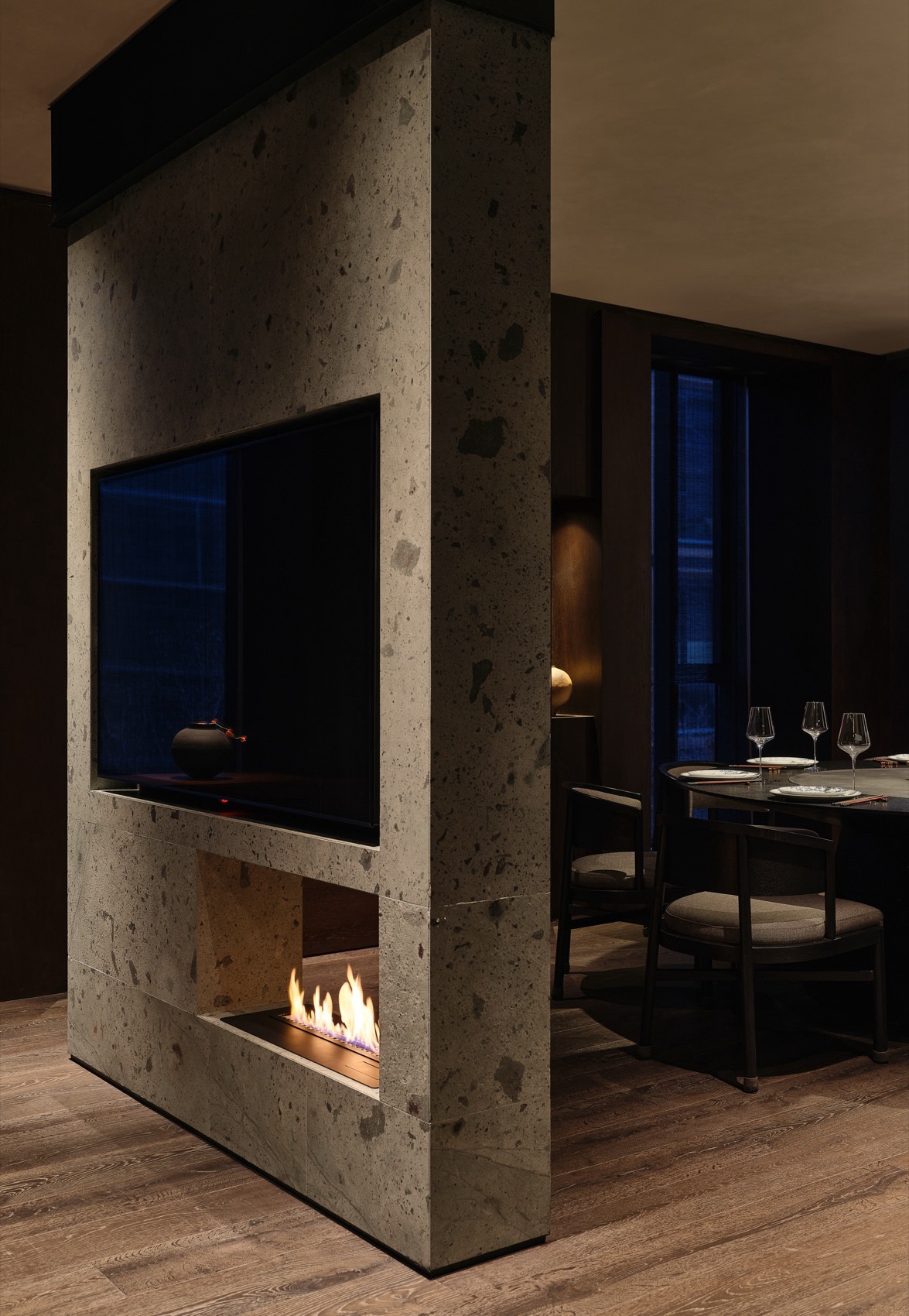 “照青苔”中餐厅丨中国杭州丨八荒设计团队-22