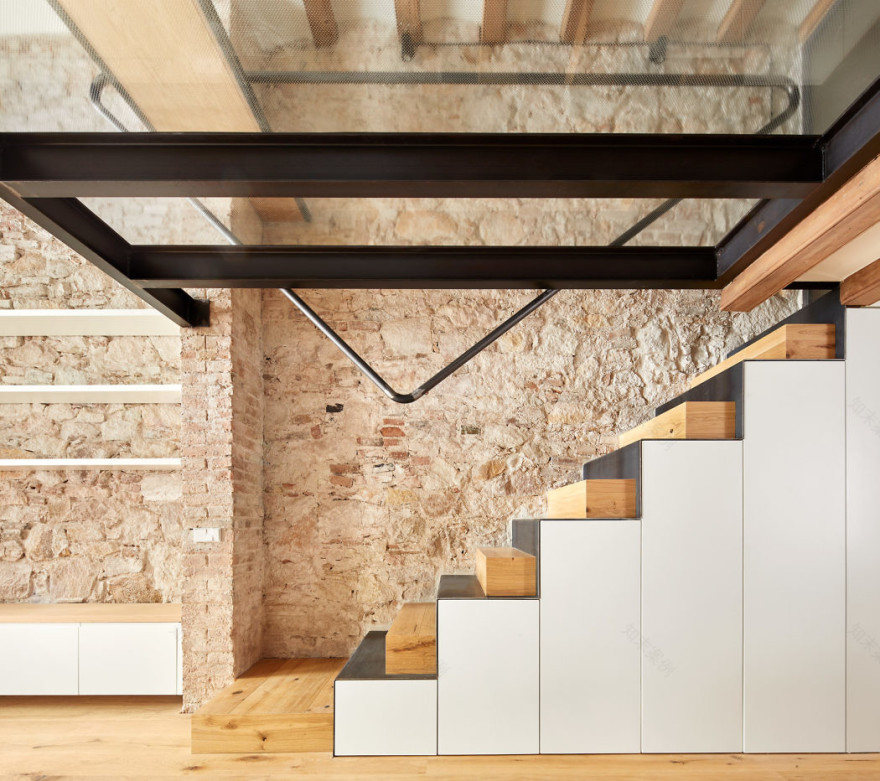 巴塞罗那新乡村风格三层公寓丨西班牙巴塞罗那丨Valentí Albareda-9