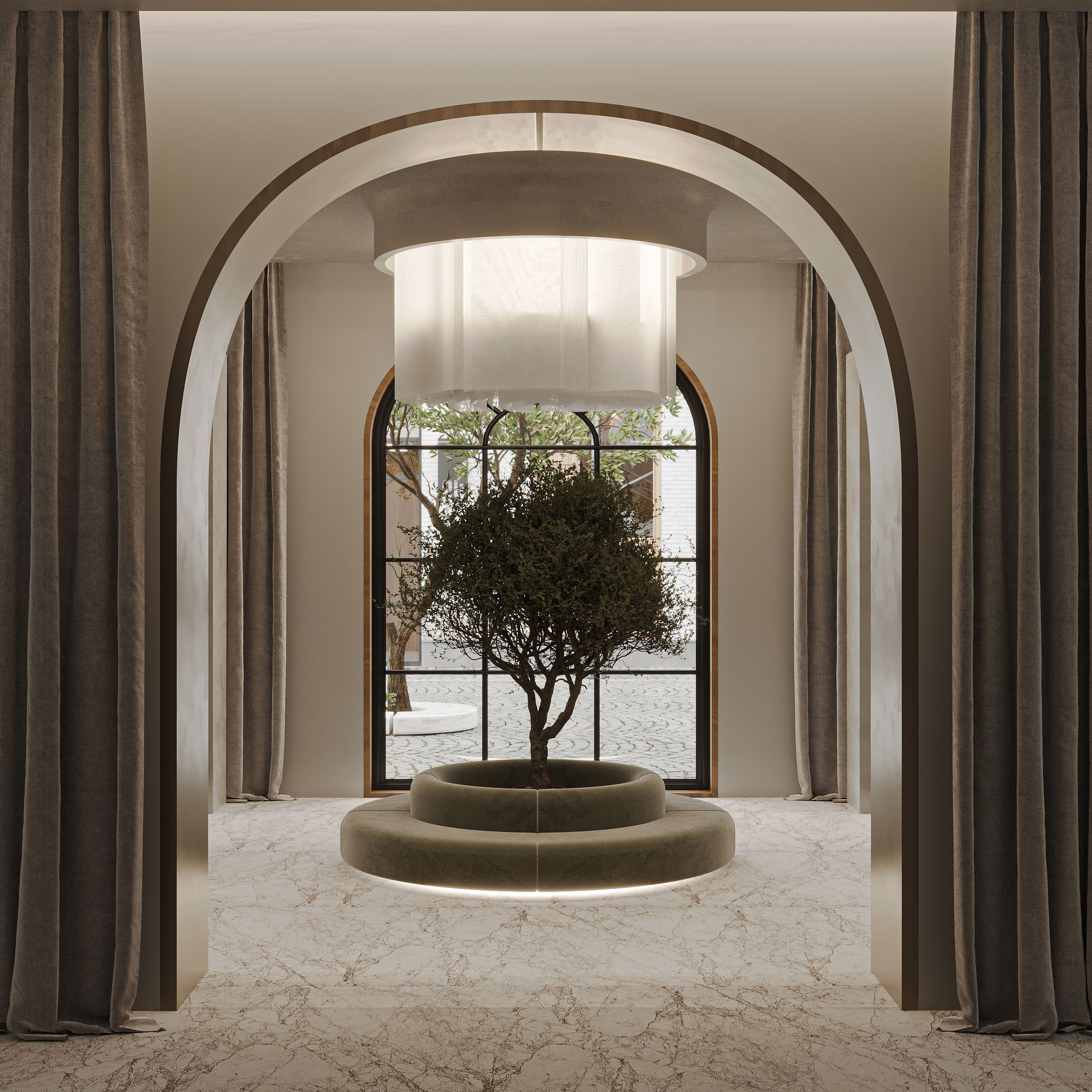 Dress shop minimalism（极简主义服装店）丨Viktoria Babayan-11