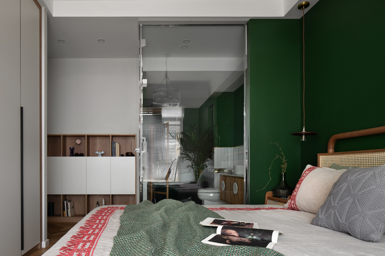 90㎡精装房爆改,复古风格摄影家专属家-36