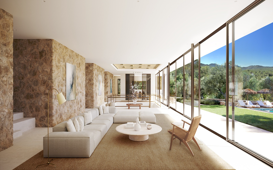 18 位建筑大师的伊维萨岛私人别墅设计,自然融入奢华-60