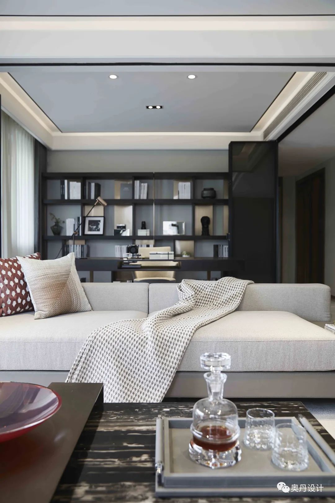 中南海门春江花悦样板间 | 简约轻奢,雅致空间-7