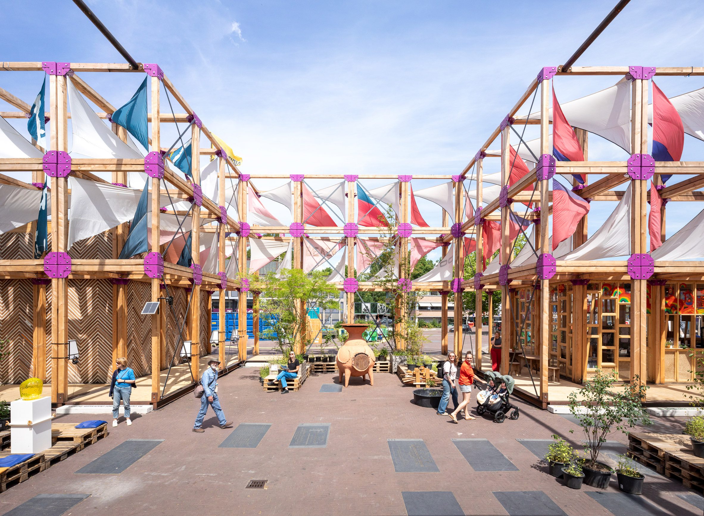 Bouwurk临时场馆丨荷兰吕伐登丨Overtreders W-7