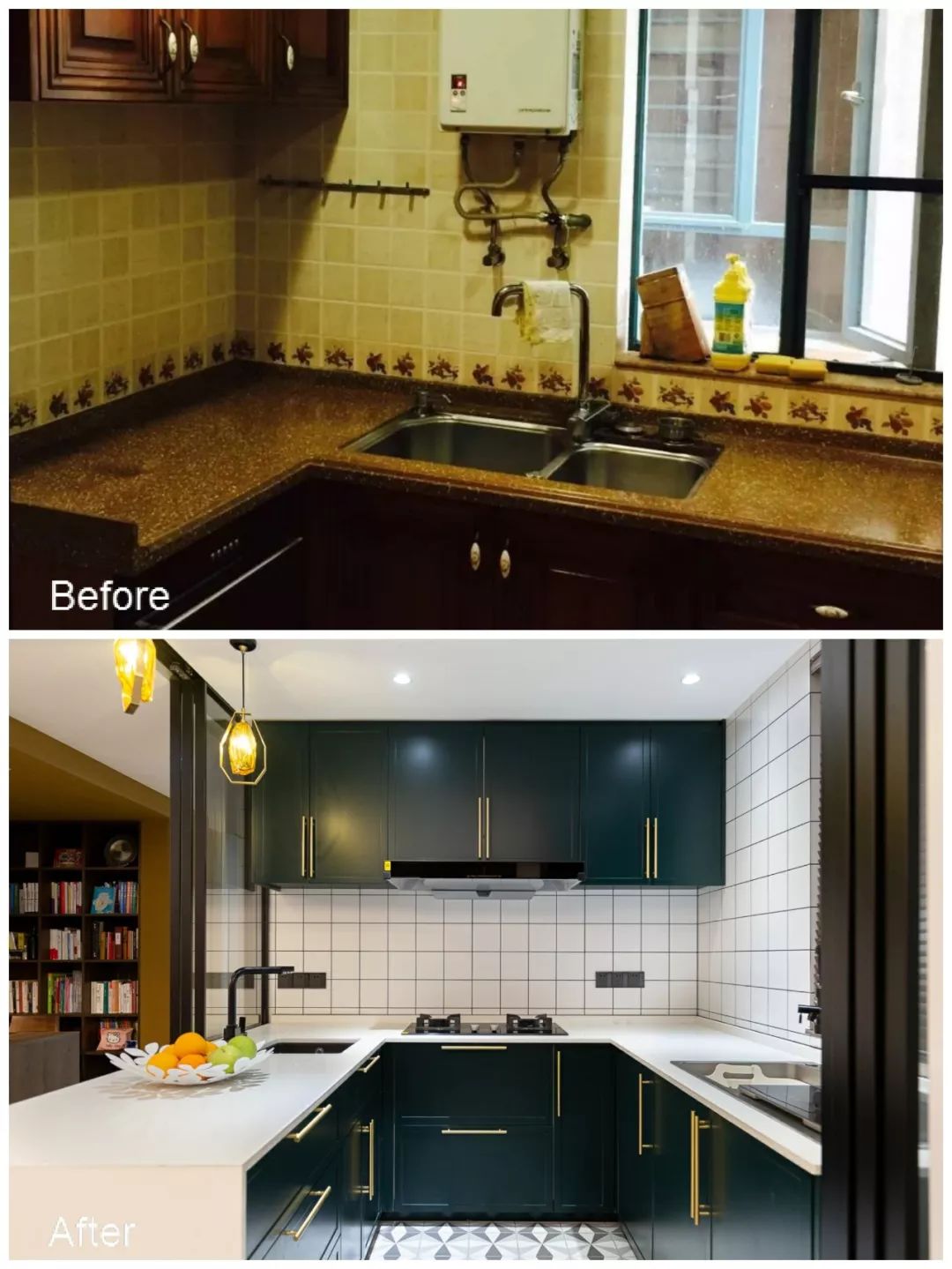 深圳福田 110 平五口之家改造 | 咖啡吧搬回家，三代同堂不拥挤-113