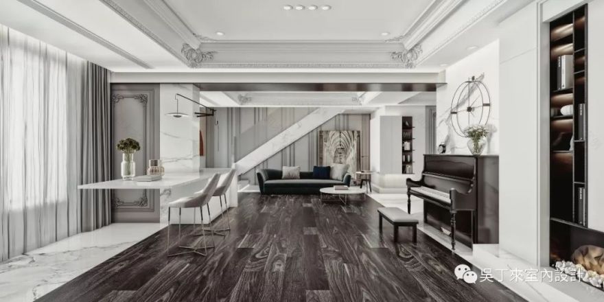 白色优雅 | 吴丁来室内设计团队的 2019 焕新之作-28