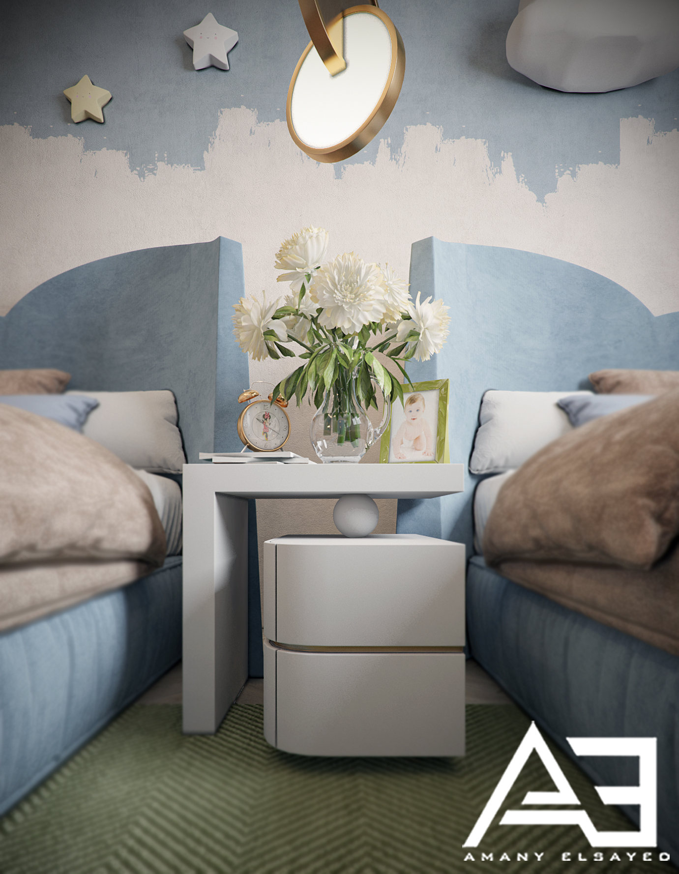 儿童房丨AMANY ELSAYED-6