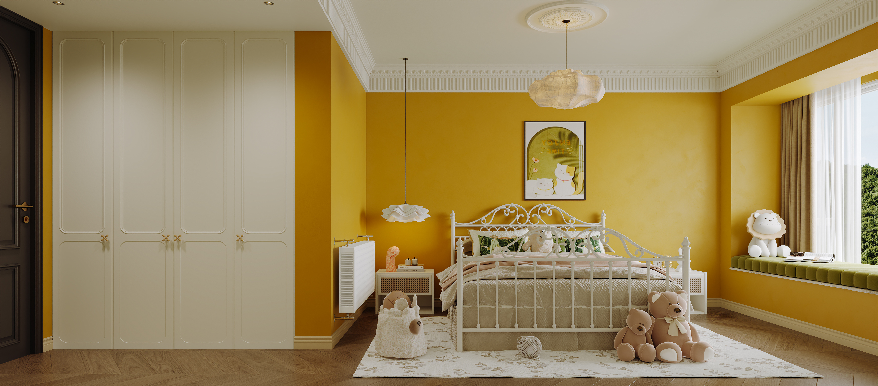 法式中古风住宅设计-8