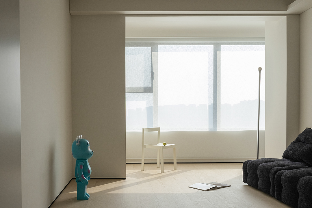 《未染》江苏99平精装改造丨中国盐城丨南舍空间设计-3