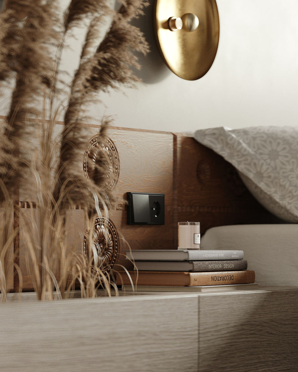 乌克兰民族风情卧室设计丨Grigoriy Obolenskiy-4