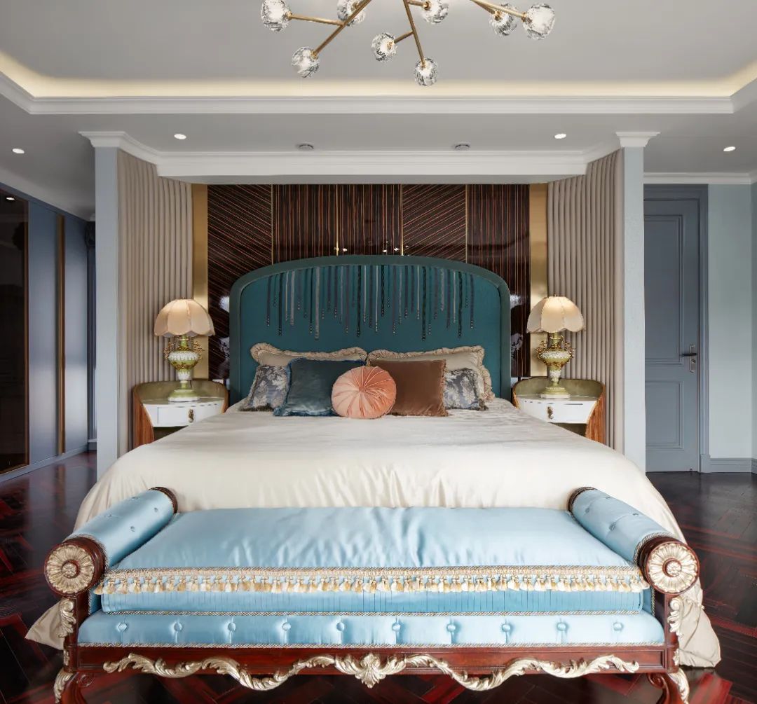 上海御沁园现代法式别墅丨中国上海丨尚层别墅装饰-41