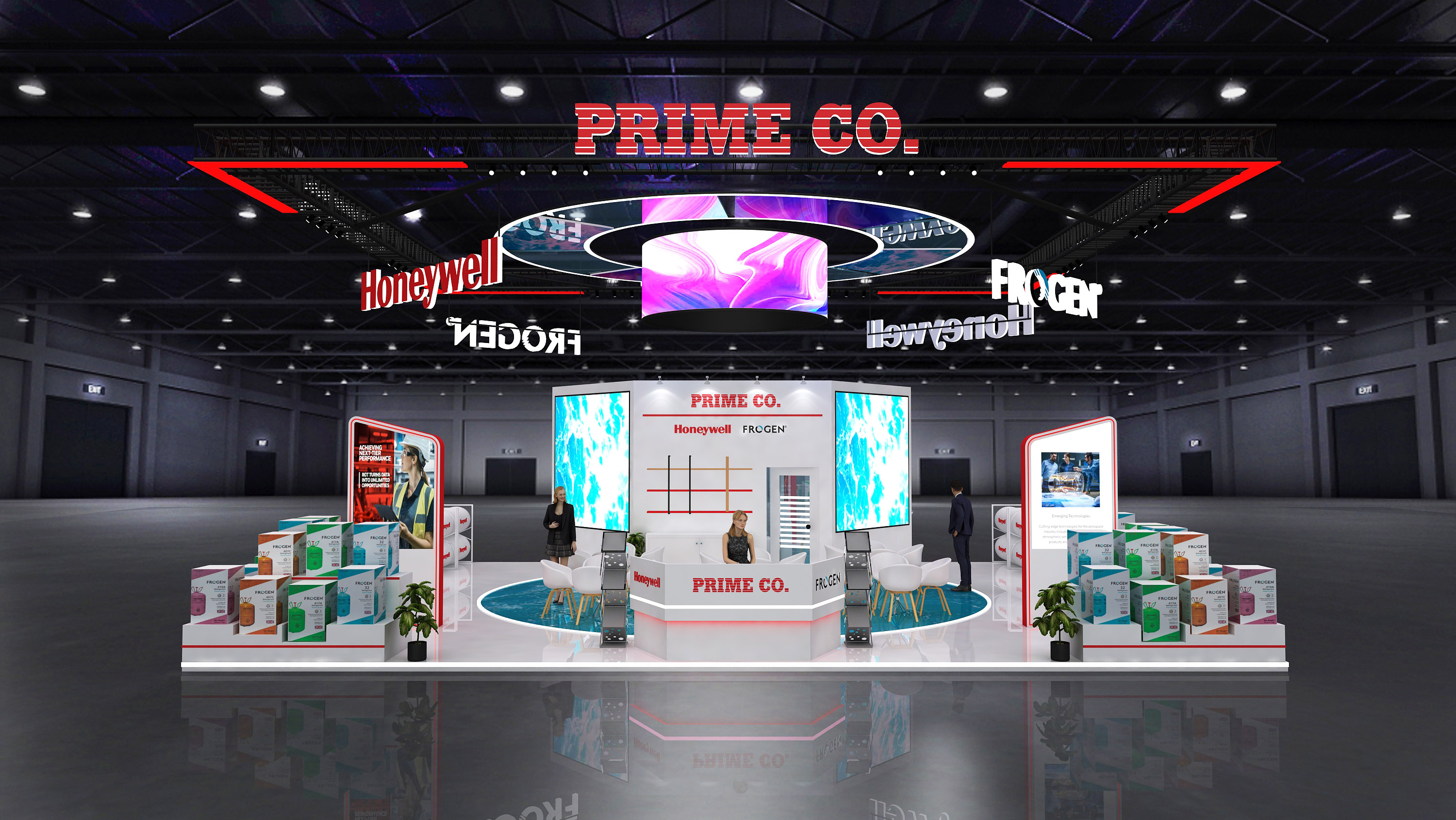 PRIME CO 12X10M STALLDESIGN IN DUBAI-0