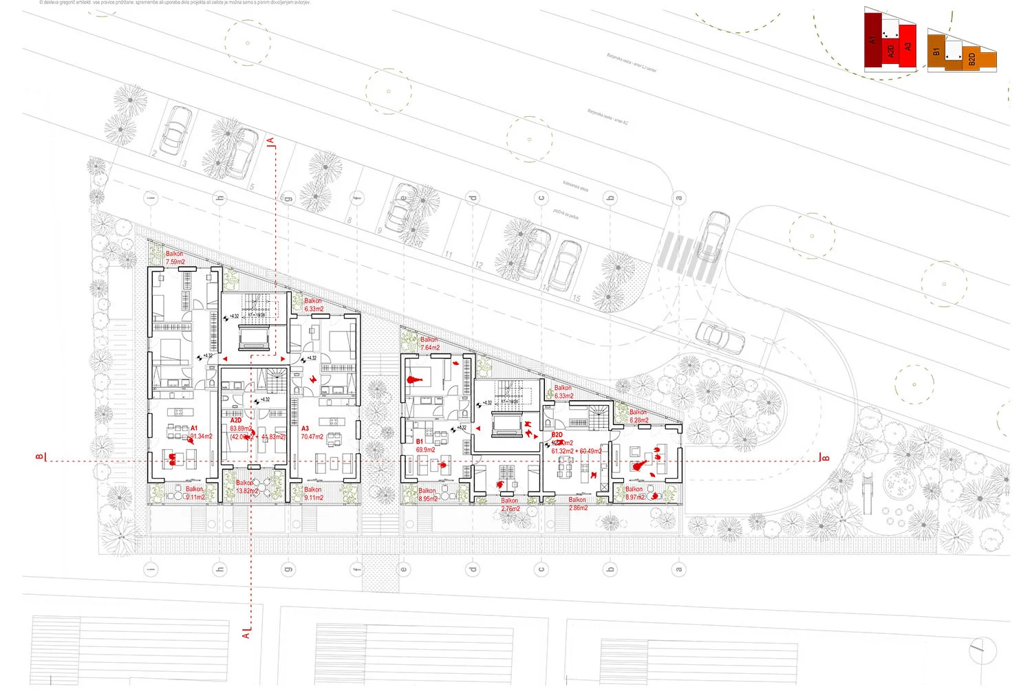 木屋；木结构房屋（注：根据常规含义和语境，wooden是木制的意思，housing有房屋等含义，所以wooden housing较为常见的就是指用木材建造的房屋，这里给出两个较常用的表述） 丨Slovenia丨dekleva gregorič architects-8