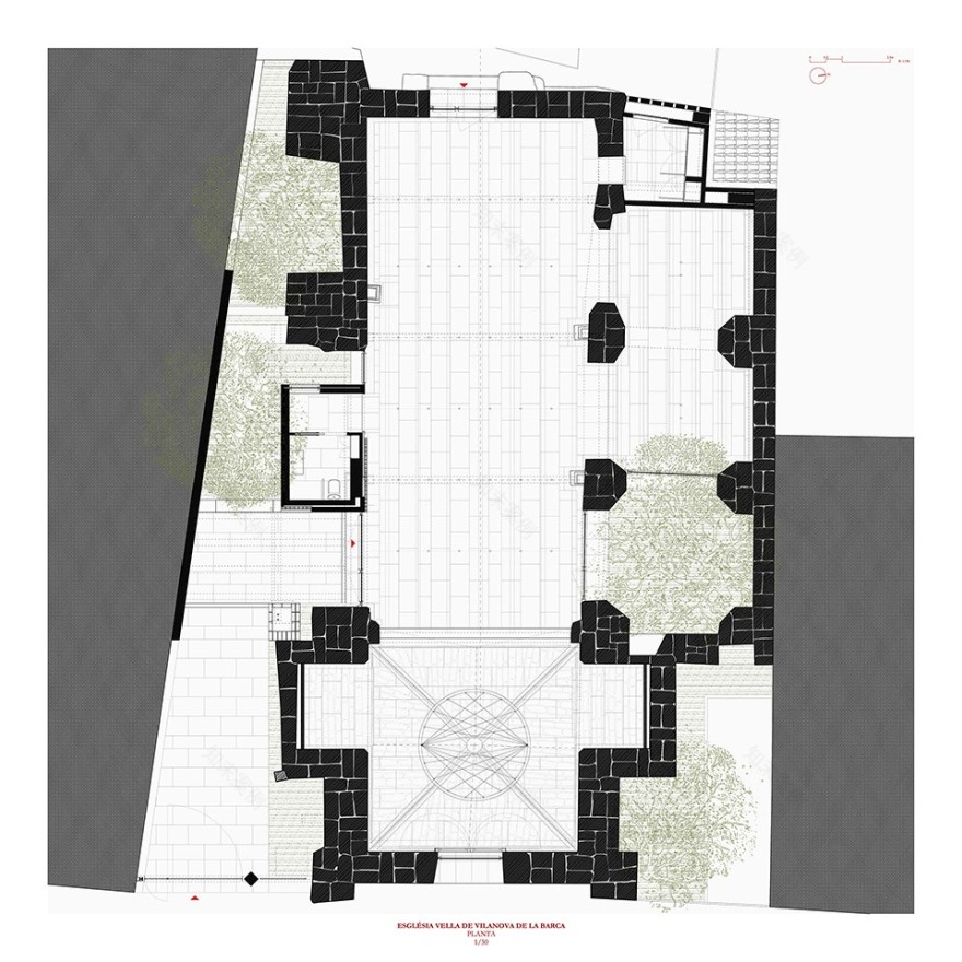 古教堂新生命 | 西班牙 Vilanova de la Barca 教堂改造-13