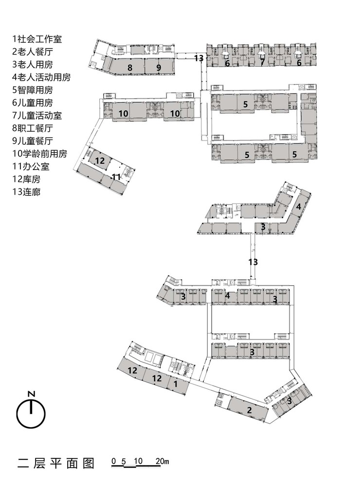 深圳市社会福利中心丨中国深圳丨深圳大学建筑设计研究院“钟中+钟波涛”工作室-64